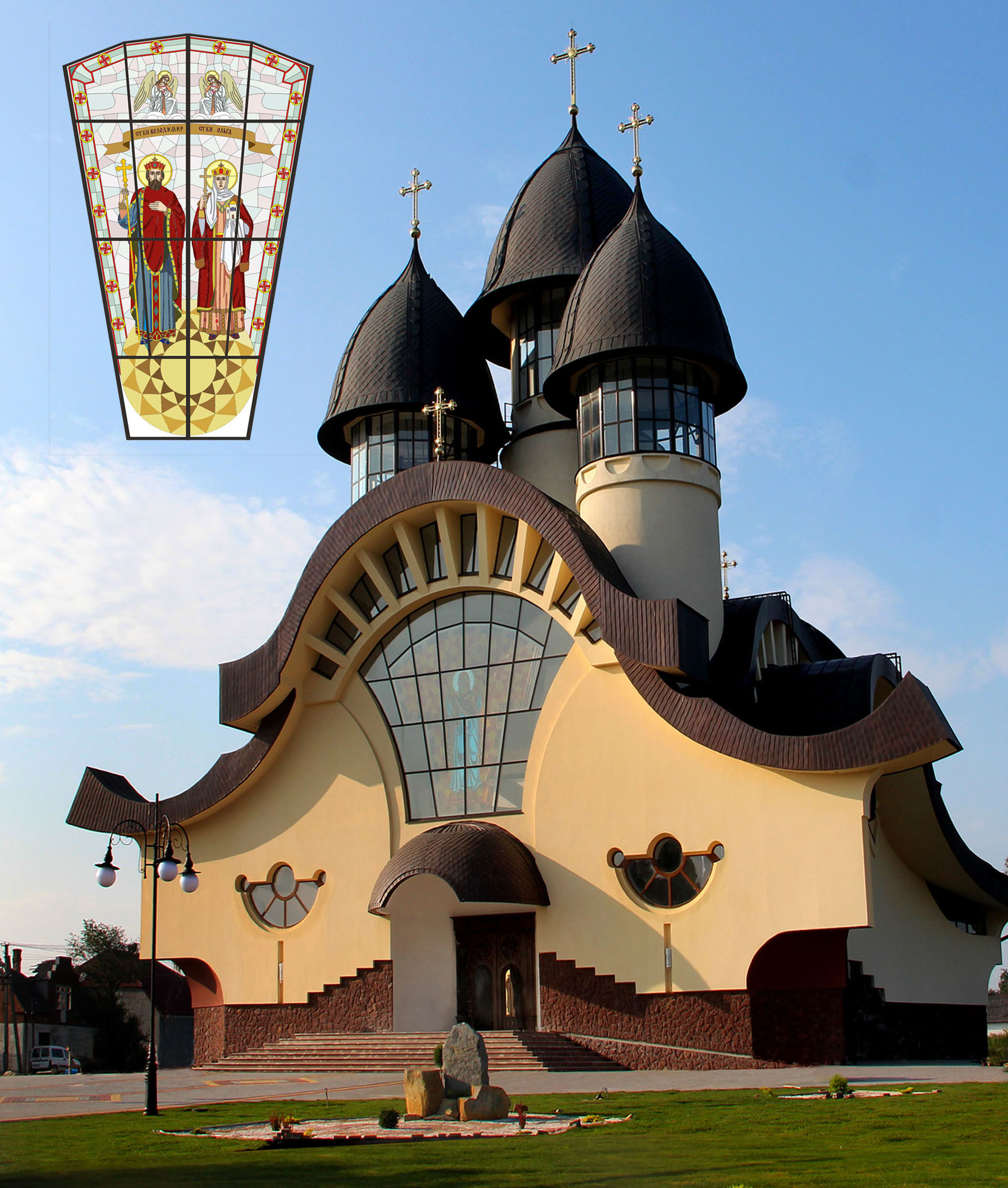 Відкриття і освячення церкви Володимира і Ольги