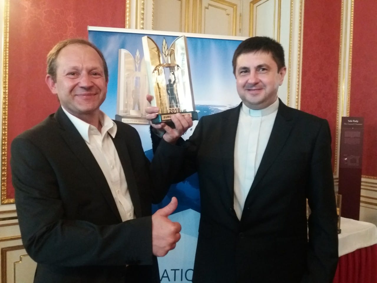 Храм свв. Володимира і Ольги отримав головний приз на ХХІІІ Міжнародному будівельному конкурсі «European Award 2018» у Варшаві!