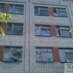 Побиті вікна Ходорівської Районної Лікарні