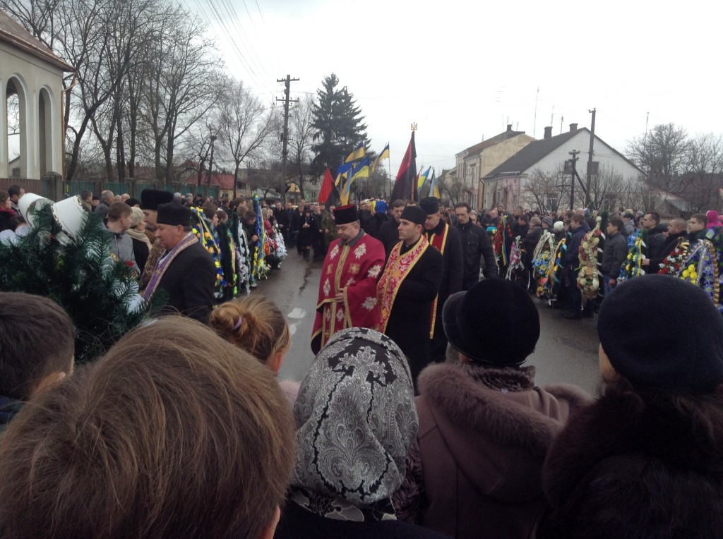Ходорів Сьогодні | Похорон Романа Точина