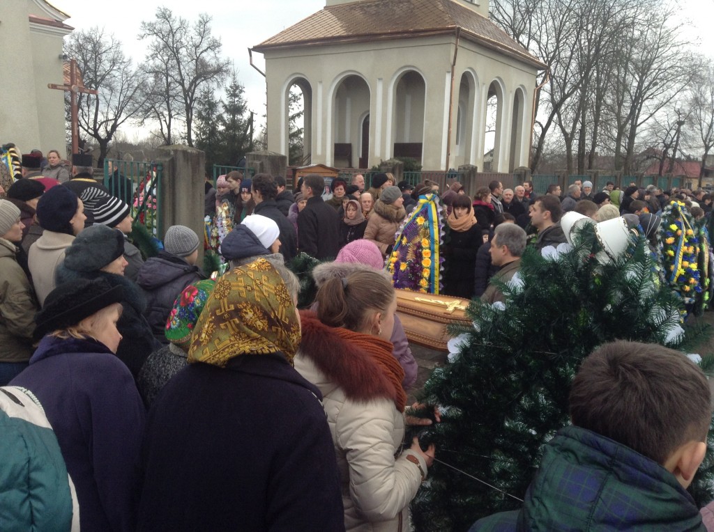 Ходорів Сьогодні | Похорон Романа Точина