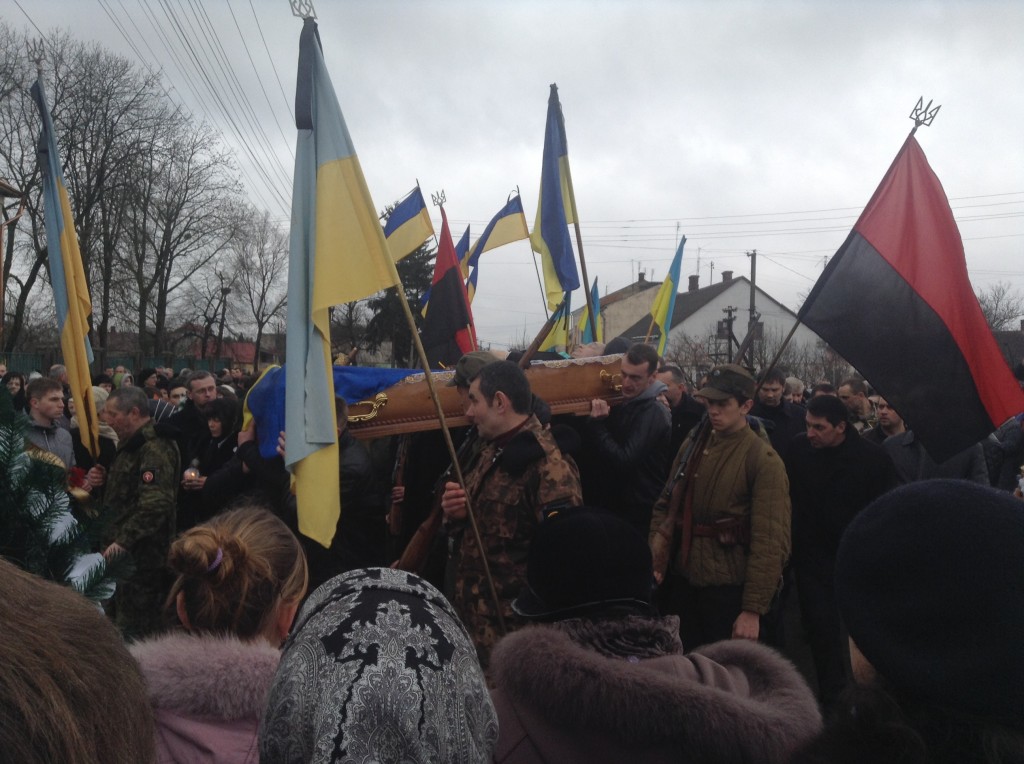 Ходорів Сьогодні | Похорон Романа Точина