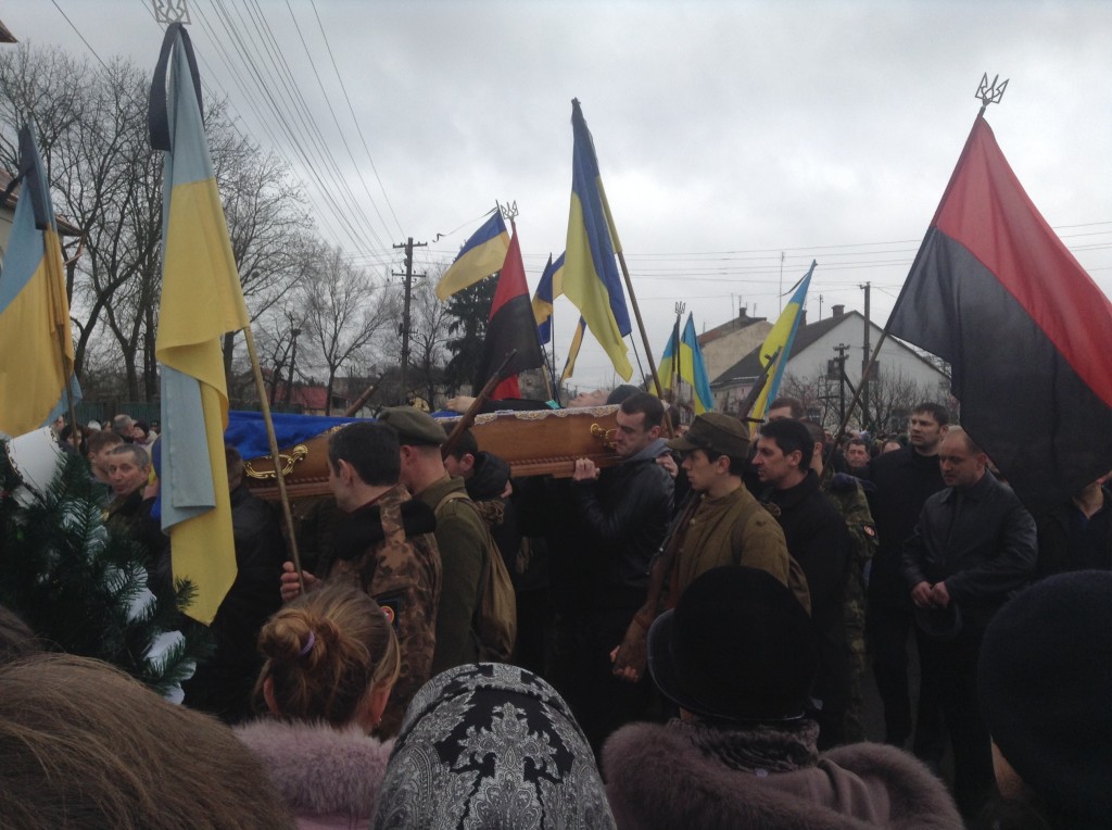 Ходорів Сьогодні | Похорон Романа Точина