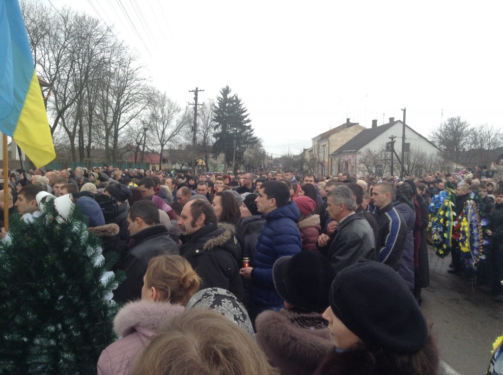 Ходорів Сьогодні | Похорон Романа Точина