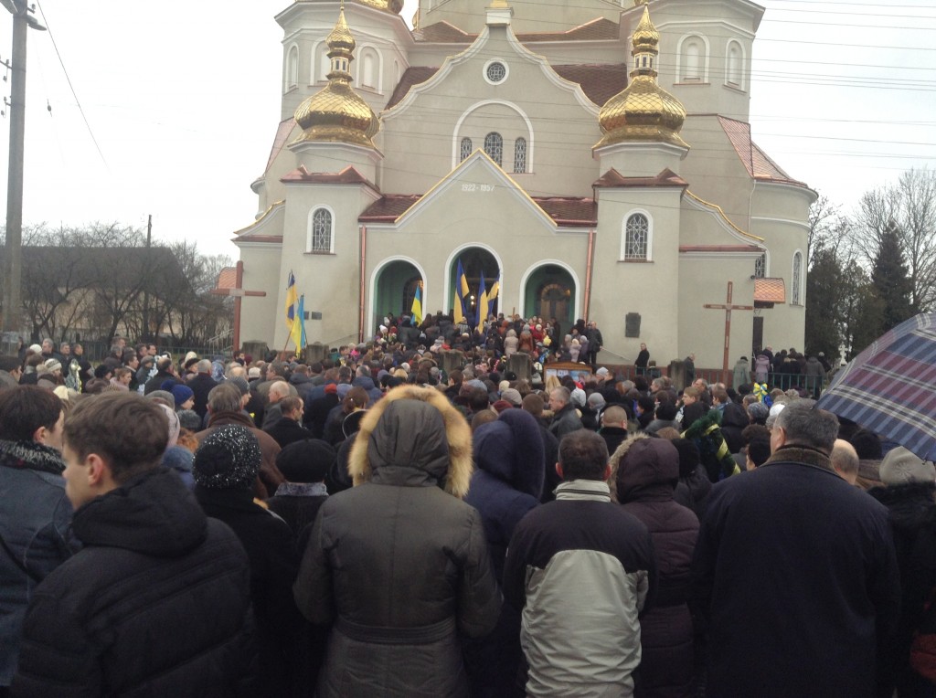 Ходорів Сьогодні | Похорон Романа Точина