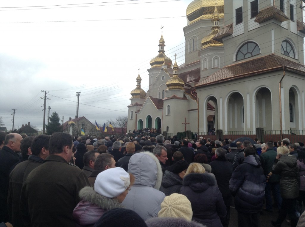 Ходорів Сьогодні | Похорон Романа Точина