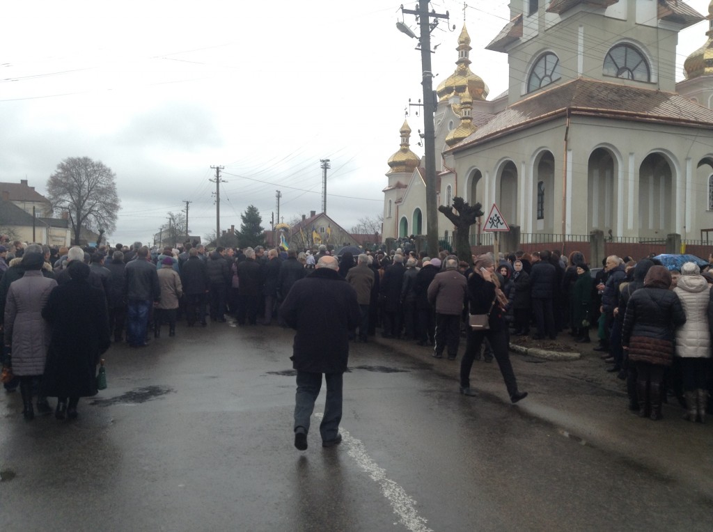 Ходорів Сьогодні | Похорон Романа Точина