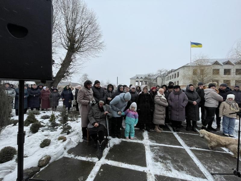 Відкриття Меморіальної дошки Олегу Горіну в гімназії в Дулібах